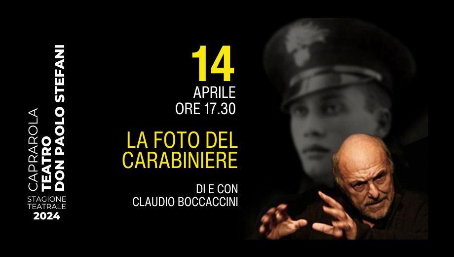La foto del Carabiniere